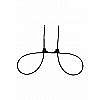     ZipTie Cuffs Black SH-OU021BLK