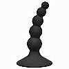   Ribbed Plug Black 4108-03Lola