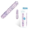   PURPLE ROSE NUBBY GLAS-94
