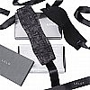 Черные шелковые наручники Etherea (LELO) Черные шелковые наручники Etherea (LELO)