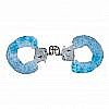 ��������� Furry Fun Cuffs - Pale Blue Plush 