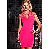 K  DRESS WITH CUTOUT CHEST PINK M 882673-PINK-M