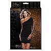  c   ONE SHOULDER DRESS BLACK L 882696-BLACK-L
