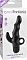 Стимулятор простаты VIBRATING PSPOT SPIRAL с вибрацией черный