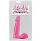 Розовый фаллоимитатор - 16 см.