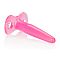 Розовая силиконовая пробка Tee Probes
