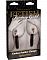Зажимы для сосков Feather Nipple Clamps с перьями черные с золотом