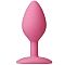 Розовая анальная пробка Spade Medium - 10 см.