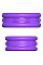 Набор из 2-х эрекционных колец Max Width Silicone Rings фиолетовые