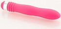 Розовый водонепроницаемый вибратор 18 см.