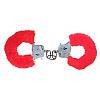 ��������� � ����� FURRY FUN CUFFS RED PLUSH