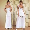 Двухслойная сорочка в пол Feelia gown Двухслойная сорочка в пол Feelia gown