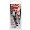 - 10-Function Vibrating Silicone Stud Lasso-BLK