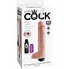 Фаллоимитатор King Cock 10 Squirting Cock с эффектом эякуляции - 25,4 см. Фаллоимитатор King Cock 10 Squirting Cock с эффектом эякуляции - 25,4 см.