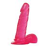 ������� ������������� JELLY DILDO REAL RAPTURE PINK 6,5  - 16,5 ��.