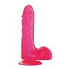 ������� ������������� � ��������� JELLY DILDO REAL RAPTURE PINK 8 - 23 ��.