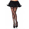     CONTRAST WOVEN PANTYHOSE