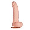   PURRFECT SILICONE DELUXE DONG 8.5INCH - 21 .