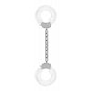   Pleasure Legcuffs White
