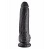 Чёрный фаллоимитатор 9 Cock with Balls - 22,9 см. Чёрный фаллоимитатор 9 Cock with Balls - 22,9 см.