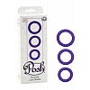 Набор эрекционных колец Posh Silicone Love Rings фиолетовый Набор эрекционных колец Posh Silicone Love Rings фиолетовый