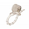 Лассо со стимулятором клитора Vibrating Cinch Ring - Clear Лассо со стимулятором клитора Vibrating Cinch Ring - Clear