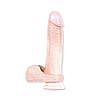 Фаллоимитатор Realistic Cock, 19 см, Телесный Фаллоимитатор Realistic Cock, 19 см, Телесный