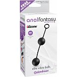 <strong>Анальные шарики ELITE VIBRO BALLS со смещенным центром тяжести черные</strong> <br />
<div class="charTableblock"><div><span>Длина, см</span>: 13,25</div><div><span>Диаметр, см</span>: 3.75</div><div><span>Материал</span>: силикон</div><div><span>Цвет</span>: черный</div><div><span>Особенности</span>: шарики</div><div><span>Длина, см</span>: 13-16</div><div><span>Диаметр, см</span>: 3</div></div> Анальные шарики ELITE VIBRO BALLS со смещенным центром тяжести черные