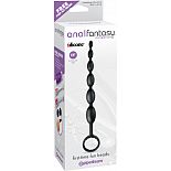 <strong>Анальная цепочка FIRST TIME FUN BEADS черная</strong> <br />
 <div class="charTableblock"><div><span>Длина, см</span>: 21</div><div><span>Диаметр, см</span>: 2.5</div><div><span>Материал</span>: силикон</div><div><span>Цвет</span>: черный</div><div><span>Особенности</span>: цепочки, бусы</div><div><span>Длина, см</span>: 21-24</div><div><span>Диаметр, см</span>: 2</div></div> Анальная цепочка FIRST TIME FUN BEADS черная