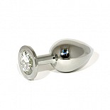 <strong>Анальная пробка Butt Plug Diamond</strong> <br />
Изготовлена из медицинской стали с шикарными стразами. <div class="charTableblock"> </div> Анальная пробка Butt Plug Diamond
Изготовлена из медицинской стали с шикарными стразами.