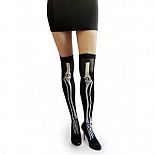 <strong>Чулки с рисунком  скелет </strong> <br />
Чулки скелет <div class="charTableblock"><div><span>Размер</span>: S (42-44); M (44-46); L (46-48)</div><div><span>Производитель</span>: Le Frivole, Китай</div></div> Чулки с рисунком  скелет  
Чулки скелет