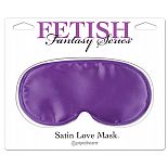 <strong>Фиолетовая сатиновая маска Satin Love Mask</strong> <br />
Непрозрачная маска на глаза из сиреневого сатина. <div class="charTableblock"><div><span>Цвет</span>: другой</div><div><span>Материал</span>: текстиль</div><div><span>Тип</span>: маска</div><div><span>Производитель</span>: PipeDream, США</div></div> Фиолетовая сатиновая маска Satin Love Mask
Непрозрачная маска на глаза из сиреневого сатина.