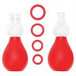 <strong>Красный набор для стимуляции груди </strong> <br />
Вакуумный стимулятор для сосков красного цвета. <div class="charTableblock"> </div> Красный набор для стимуляции груди  
Вакуумный стимулятор для сосков красного цвета.