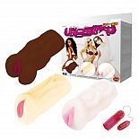 <strong>Набор Мастурбаторов BM-009159</strong> <br />
Набор мастурбаторов BM-009159 Хотите утром любить знойную латиноамериканку, днем изливаться оргазмами в белоснежное лоно, а вечером входить в нежное влагалище мулатки? Набор мастурбаторов BM-009159 компактных Размеров с бархатистой поверхностью и эластичной рельефной вагиной внутри позволят воплотить фантазии в жизнь. <div class="charTableblock"><div><span>Материал</span>: TPE / TPR</div><div><span>Цвет</span>: телесный; мулат</div><div><span>Наличие вибрации</span>: с вибрацией</div><div><span>Особенности</span>: вагина</div></div> Набор Мастурбаторов BM-009159
Набор мастурбаторов BM-009159 Хотите утром любить знойную латиноамериканку, днем изливаться оргазмами в белоснежное лоно, а вечером входить в нежное влагалище мулатки? Набор мастурбаторов BM-009159 компактных Размеров с бархатистой поверхностью и эластичной рельефной вагиной внутри позволят воплотить фантазии в жизнь.