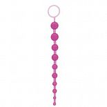 <strong>Лиловая анальная цепочка - 26,6 см.</strong> <br />
Унисекс. Один Размер подходит всем. Удобное кольцо для удержания игрушки в руке. <div class="charTableblock"><div><span>Длина, см</span>: 26.70</div><div><span>Диаметр, см</span>: 2.50</div><div><span>Материал</span>: ПВХ (PVC)</div><div><span>Длина, см</span>: 25 и более</div><div><span>Диаметр, см</span>: 2</div></div> Лиловая анальная цепочка - 26,6 см.
Унисекс. Один Размер подходит всем. Удобное кольцо для удержания игрушки в руке.