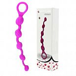 <strong>Силиконовая лиловая цепочка Modern Pretty Love Beeds - 21,5 см.</strong> <br />
Анальная цепочка , состоящая из пяти звеньев с хребтом. <div class="charTableblock"><div><span>Длина, см</span>: 21.5</div><div><span>Диаметр, см</span>: 2.30</div><div><span>Материал</span>: силикон</div><div><span>Цвет</span>: красный/розовый</div><div><span>Особенности</span>: цепочки, бусы</div><div><span>Длина, см</span>: 21-24</div><div><span>Диаметр, см</span>: 2</div></div> Силиконовая лиловая цепочка Modern Pretty Love Beeds - 21,5 см. 
Анальная цепочка , состоящая из пяти звеньев с хребтом.