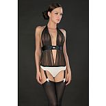 <strong>Элегантное боди Cabaret Smoking (Maison Close) , L, Черно-белый</strong> <br />
Бельё с мужским характером на утонченном женском теле – что может выглядеть более привлекательно для мужчин? Элегантное полупрозрачное боди даст возможность вашему партнеру вдоволь пофантазировать и насладиться красотой вашего полуобнаженного тела!
Спереди наряд украшен очаровательным атласным бантиком, который сзади превращается в большой бант-завязку. <div class="charTableblock"><div><span>Размер</span>: L (46-48)</div><div><span>Цвет</span>: белый; черный</div></div> Элегантное боди Cabaret Smoking (Maison Close) , L, Черно-белый 
Бельё с мужским характером на утонченном женском теле – что может выглядеть более привлекательно для мужчин? Элегантное полупрозрачное боди даст возможность вашему партнеру вдоволь пофантазировать и насладиться красотой вашего полуобнаженного тела!
Спереди наряд украшен очаровательным атласным бантиком, который сзади превращается в большой бант-завязку.