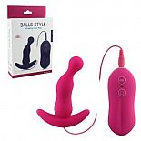   Balls Style Vibrating Anal Plug 
          .