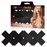 <strong>Набор пэстисов из пары однотонных и пары с рисунком Classic Black</strong> <br />
Больше никаких неудобств и неудобного белья, когда одеваешь сексуальные платья и топы, например, на романтическое свидание! Добавьте сексуальности своему имиджу!  Новые соблазнительные платья и топы без бретелей, красивое декольте - все может быть в вашем новом стиле, и вы можете не бояться, что будет открыто слишком много!  Две пары черных пэстисов в форме крестов - первая пара покрыта гладким сатином, вторая пара - с рисунком под змеиную кожу. <div class="charTableblock"> </div> Набор пэстисов из пары однотонных и пары с рисунком Classic Black 
Больше никаких неудобств и неудобного белья, когда одеваешь сексуальные платья и топы, например, на романтическое свидание! Добавьте сексуальности своему имиджу!  Новые соблазнительные платья и топы без бретелей, красивое декольте - все может быть в вашем новом стиле, и вы можете не бояться, что будет открыто слишком много!  Две пары черных пэстисов в форме крестов - первая пара покрыта гладким сатином, вторая пара - с рисунком под змеиную кожу.