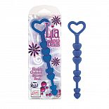<strong>Синие анальные бусы LIA LOVE BEADS - 17 см.</strong> <br />
Оригинальные анальные бусы в виде сердечек, выполненные из чистейшего голубого силикона. <div class="charTableblock"><div><span>Длина, см</span>: 17.80</div><div><span>Диаметр, см</span>: 2.50</div><div><span>Материал</span>: силикон</div><div><span>Длина, см</span>: 17-20</div><div><span>Диаметр, см</span>: 2</div></div> Синие анальные бусы LIA LOVE BEADS - 17 см.
Оригинальные анальные бусы в виде сердечек, выполненные из чистейшего голубого силикона.