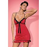 <strong>Эластичный беби-долл с игривым бантом Calypso Chemise</strong> <br />
Элегантная сорочка с акцентами из тонкой эластичной ткани. <div class="charTableblock"><div><span>Размер</span>: S (42-44); M (44-46)</div><div><span>Цвет</span>: красный, розовый</div><div><span>Производитель</span>: Obsessive, Польша</div><div><span>В наличии</span>: S-M, красный</div></div> Эластичный беби-долл с игривым бантом Calypso Chemise 
Элегантная сорочка с акцентами из тонкой эластичной ткани.