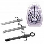 <strong>Шприц для лубриканта с 2 насадками</strong> <br />
Удобный тонкий шприц для лубриканта из прозрачного пластика угольного цвета. <div class="charTableblock"> </div> Шприц для лубриканта с 2 насадками
Удобный тонкий шприц для лубриканта из прозрачного пластика угольного цвета.