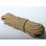 <strong>Натуральная веревка из пеньки 9 м</strong> <br />
Натуральная веревка классического плетения из природной пеньки. <div class="charTableblock"> </div> Натуральная веревка из пеньки 9 м
Натуральная веревка классического плетения из природной пеньки.