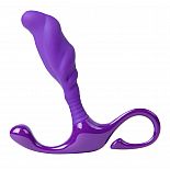 <strong>Фиолетовый стимулятор простаты DivineTouch - 10,5 см.</strong> <br />
Стимулятор простаты фиолетового цвета рельефной формы с удобным кольцом для безопасного использования. <div class="charTableblock"><div><span>Производитель</span>: Shots Toys by Shots Media BV, Нидерланды</div></div> Фиолетовый стимулятор простаты DivineTouch - 10,5 см. 
Стимулятор простаты фиолетового цвета рельефной формы с удобным кольцом для безопасного использования.