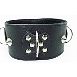 <strong>Черный кожаный ошейник с короткими шипами</strong> <br />
Черный кожаный ошейник с короткими шипами. <div class="charTableblock"><div><span>Материал</span>: кожа</div><div><span>Цвет</span>: черный</div><div><span>Производитель</span>: БДСМ арсенал, Россия</div></div> Черный кожаный ошейник с короткими шипами 
Черный кожаный ошейник с короткими шипами.