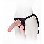 <strong>Страпон с вибрацией ART-Style из неоскин - 20,5 см.</strong> <br />
Отличный страпон, который сможет занять достойное место среди любимых секс-девайсов. <div class="charTableblock"><div><span>Длина, см</span>: 20.5</div><div><span>Диаметр, см</span>: 4.5</div><div><span>Длина, см</span>: 17-20</div><div><span>Диаметр, см</span>: 4</div><div><span>Материал</span>: киберкожа</div><div><span>Цвет</span>: телесный</div><div><span>Особенности</span>: комплект; vac-u-lock; с вибрацией</div><div><span>Производитель</span>: Биоклон, Россия</div></div> Страпон с вибрацией ART-Style из неоскин - 20,5 см. 
Отличный страпон, который сможет занять достойное место среди любимых секс-девайсов.