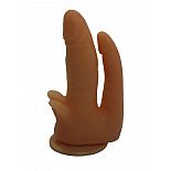 <strong>Фаллоимитатор на присоске для тройной стимуляции - 17 см.</strong> <br />
Это цельнолитая секс-игрушка, которая позволит своей обладательнице получить невероятное удовольствие от двойного проникновения. <div class="charTableblock"><div><span>Длина, см</span>: 17</div><div><span>Диаметр, см</span>: 3,2</div><div><span>Материал</span>: ПВХ (PVC)</div><div><span>Цвет</span>: телесный</div><div><span>Особенности</span>: двухголовый; на присоске</div><div><span>Длина, см</span>: 17-20</div><div><span>Диаметр, см</span>: 3</div><div><span>Производитель</span>: Биоклон, Россия</div></div> Фаллоимитатор на присоске для тройной стимуляции - 17 см.
Это цельнолитая секс-игрушка, которая позволит своей обладательнице получить невероятное удовольствие от двойного проникновения.