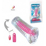 <strong>Нежная, полупрозрачная вагина-мастурбатор с вибратором</strong> <br />
Мастурбатор массажер с вибрацией . В комплект к мастурбатору прилагается виброяйцо с выносным пультом с различными уровнями вибрации.
Массажер имеет выпуклый рисунок в виде обнаженного женского тела, а сам вход во влагалище сделан в виде цветка , очень мягкий и эластичный . Вся внутренняя поверхность покрыта рельефными ребрышками, что создает дополнительную стимуляцию эрогенных зон пениса! Размеры: 75 X 130 X 65 мм. <div class="charTableblock"> </div> Нежная, полупрозрачная вагина-мастурбатор с вибратором 
Мастурбатор массажер с вибрацией . В комплект к мастурбатору прилагается виброяйцо с выносным пультом с различными уровнями вибрации.
Массажер имеет выпуклый рисунок в виде обнаженного женского тела, а сам вход во влагалище сделан в виде цветка , очень мягкий и эластичный . Вся внутренняя поверхность покрыта рельефными ребрышками, что создает дополнительную стимуляцию эрогенных зон пениса! Размеры: 75 X 130 X 65 мм.