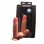 <strong>Реалистичный фаллоимитатор из материала неоскин - 20 см.</strong> <br />
Фаллоимитатор на присоске кибер-кожа в подарочной упаковке. <div class="charTableblock"><div><span>Длина, см</span>: 20</div><div><span>Диаметр, см</span>: 4</div><div><span>Материал</span>: киберкожа</div><div><span>Цвет</span>: телесный</div><div><span>Особенности</span>: на присоске; с мошонкой</div><div><span>Длина, см</span>: 17-20</div><div><span>Диаметр, см</span>: 4</div><div><span>Производитель</span>: Биоклон, Россия</div></div> Реалистичный фаллоимитатор из материала неоскин - 20 см.
Фаллоимитатор на присоске кибер-кожа в подарочной упаковке.