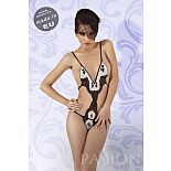 <strong>Кружевное боди на тесемках Juliette</strong> <br />
Откровенное кружевное боди на тонких завязках.  <div class="charTableblock"><div><span>Размер</span>: S (42-44); M (44-46)</div><div><span>Цвет</span>: черный</div><div><span>Производитель</span>: Passion, Польша</div><div><span>В наличии</span>: S-M, черный с белым</div></div> Кружевное боди на тесемках Juliette 
Откровенное кружевное боди на тонких завязках.